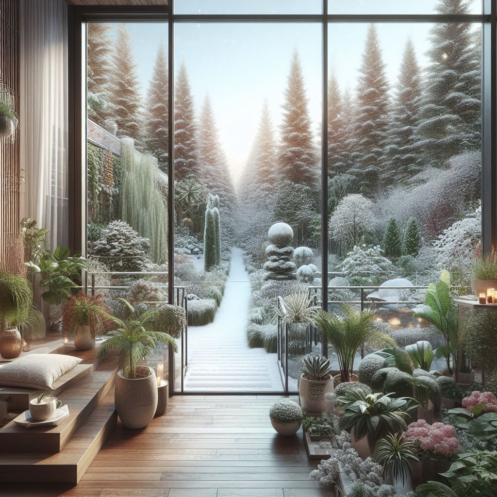 Зимний сад на своем балконе