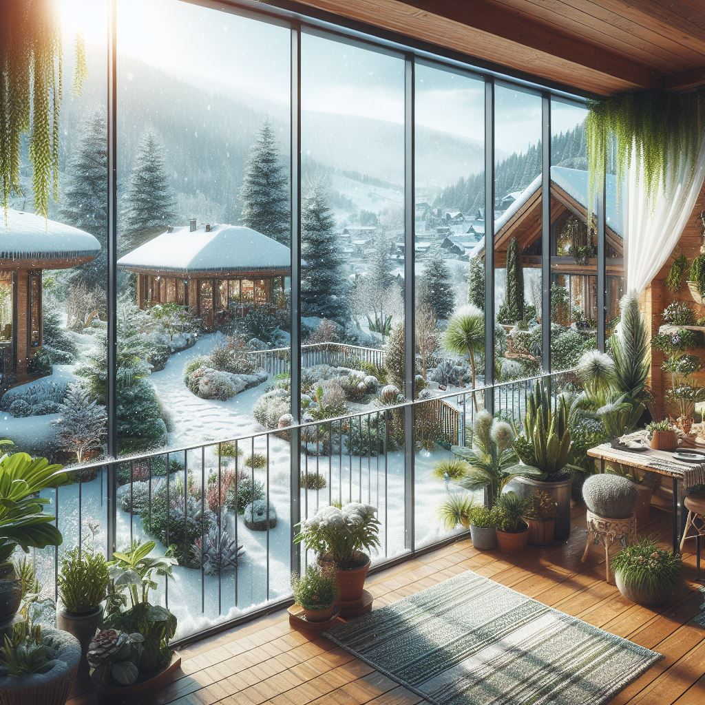 зимний сад на балконе