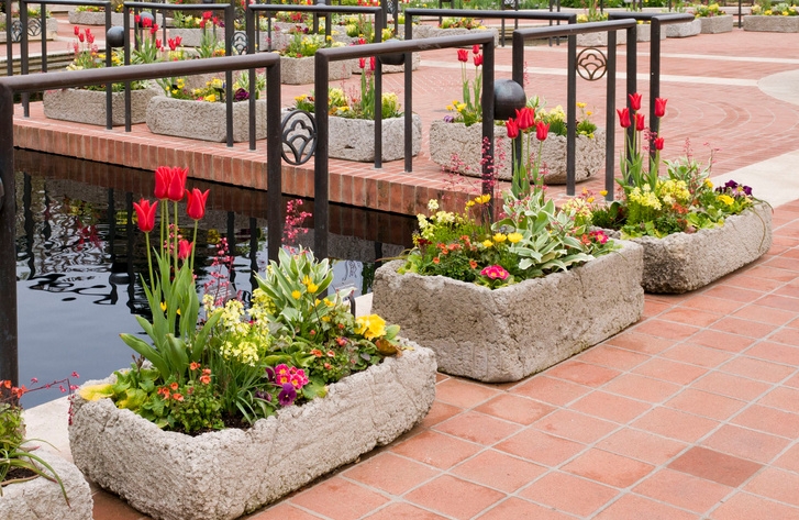 каменный горшок