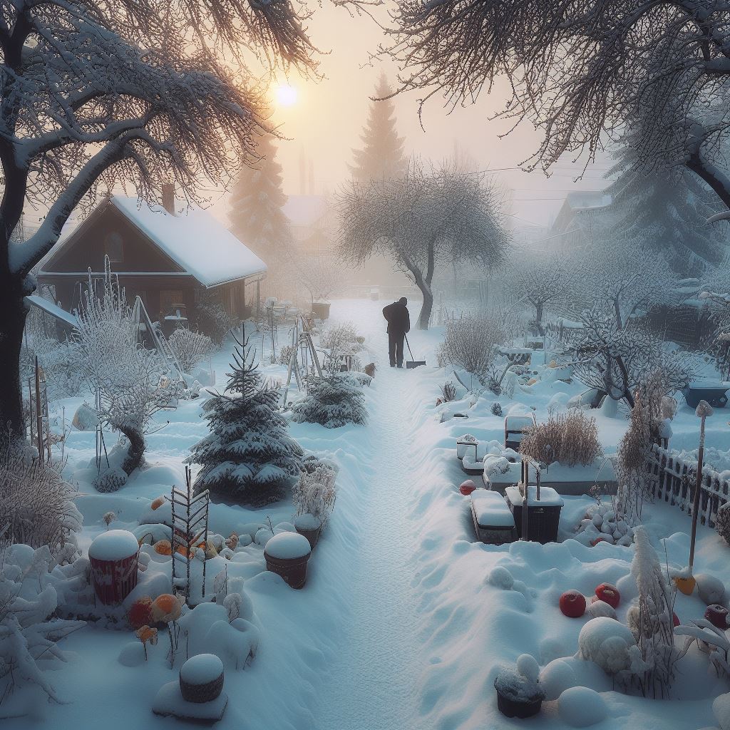 Зима и снег