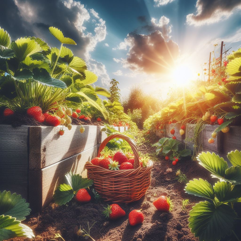 клубника земляника садовая