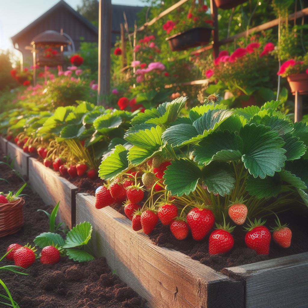 клубника земляника садовая